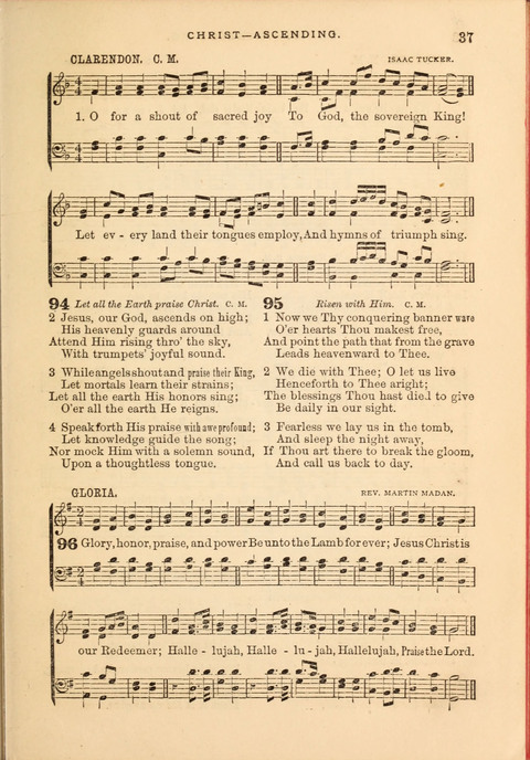 Gospel Hymn and Tune Book: a choice collection of Hymns and Music, old and new, for use in Prayer Meetings, Family Circles, and Church Service page 35