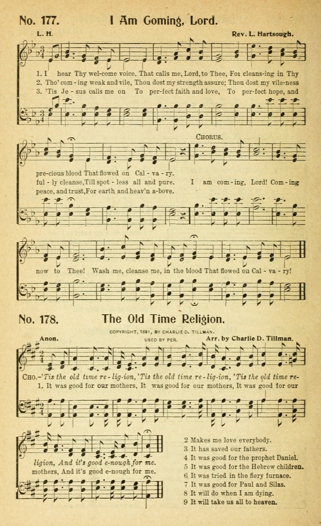 Glorious Hymns: with supplement page 175