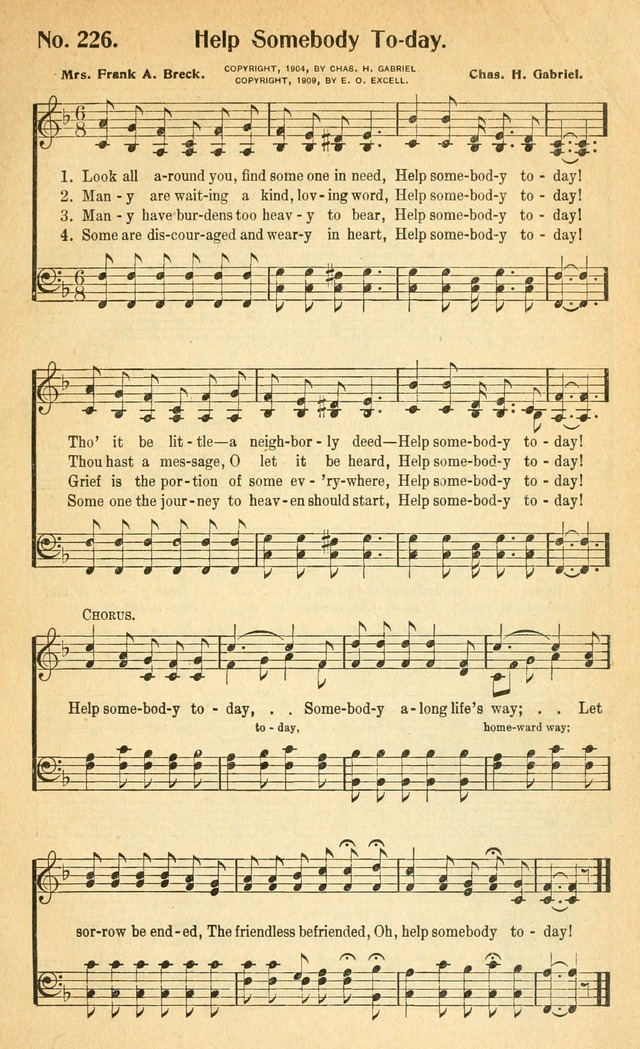 Glorious Hymns: with supplement page 196