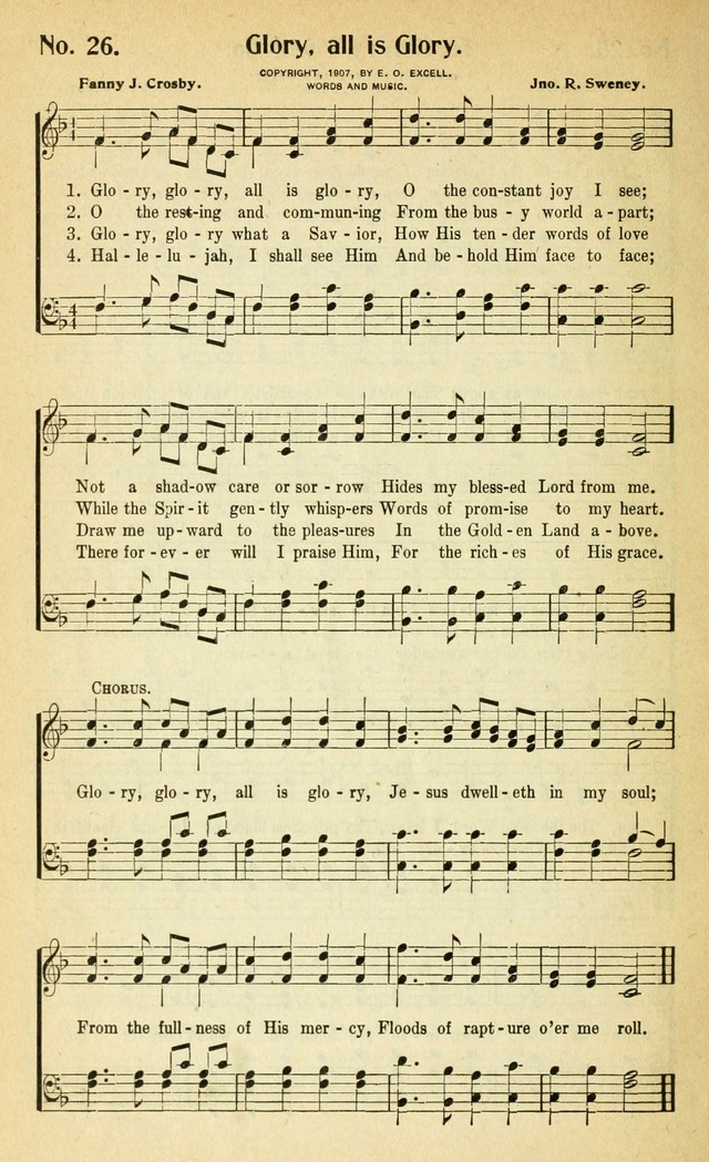 Glorious Hymns: with supplement page 33