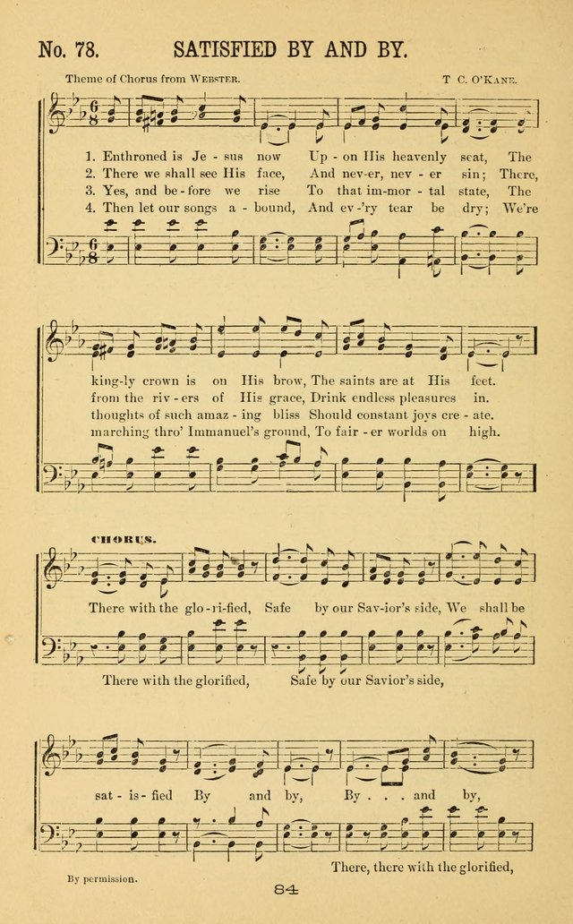 Great Joy!: a new and favorite collection of hymns and music, for gospel meetings, prayer, temperance, and camp meetings, and Sunday schools page 82