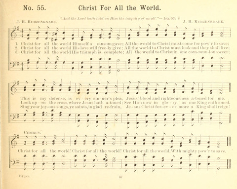 Gathered Jewels No. 2: a collection of Sunday school hymns and tunes by our best composers especially adapted to the international sunday school lessons page 57
