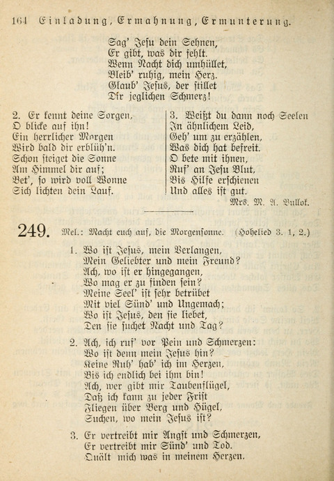 Gemeinschafts-Lieder. 7th ed. page 162