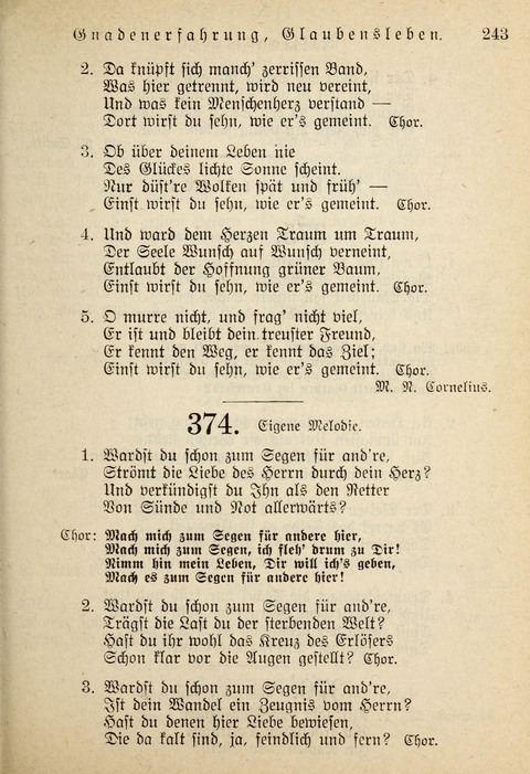 Gemeinschafts-Lieder. 7th ed. page 243