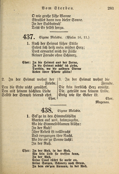 Gemeinschafts-Lieder. 7th ed. page 283