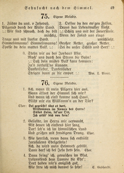 Gemeinschafts-Lieder. 7th ed. page 47
