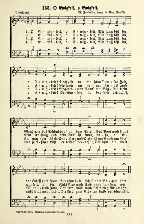 Glockenklänge: eine Liedersammlung für Sonntagschulen und Jugendvereine page 149
