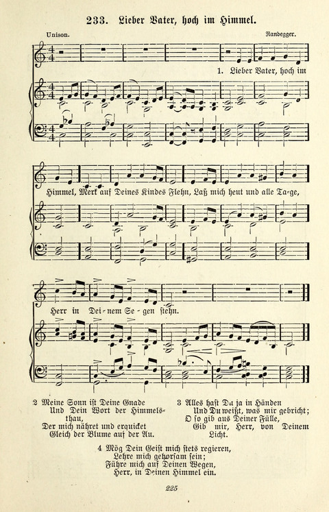 Glockenklänge: eine Liedersammlung für Sonntagschulen und Jugendvereine page 223