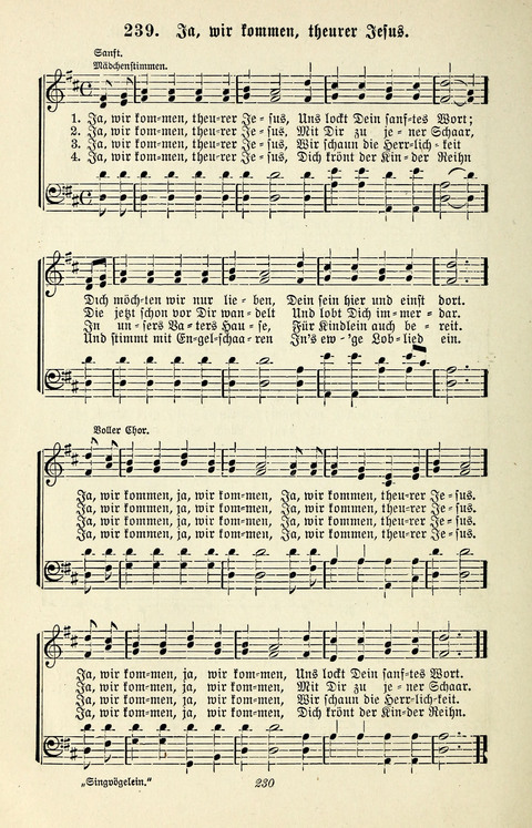 Glockenklänge: eine Liedersammlung für Sonntagschulen und Jugendvereine page 228