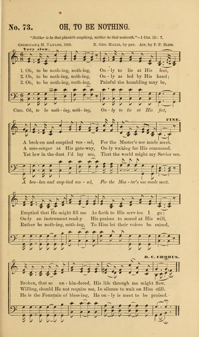 Gospel Music : A Choice Collection of Hymns and Melodies New and Old for Gospel, Revival, Prayer and Social Meetings, Family Worship, etc.  page 69