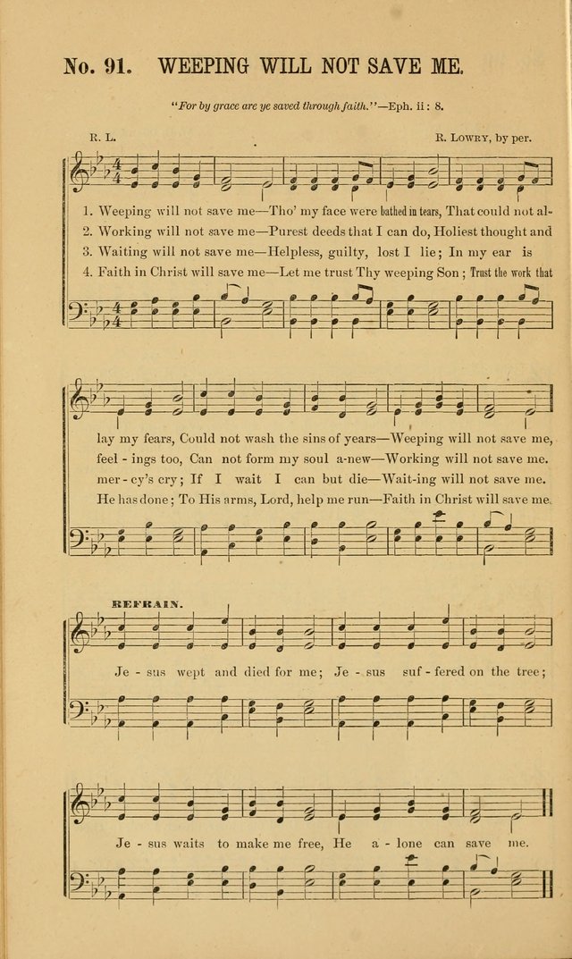 Gospel Music : A Choice Collection of Hymns and Melodies New and Old for Gospel, Revival, Prayer and Social Meetings, Family Worship, etc.  page 84