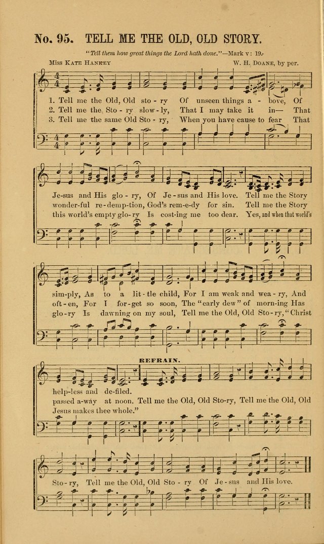Gospel Music : A Choice Collection of Hymns and Melodies New and Old for Gospel, Revival, Prayer and Social Meetings, Family Worship, etc.  page 88