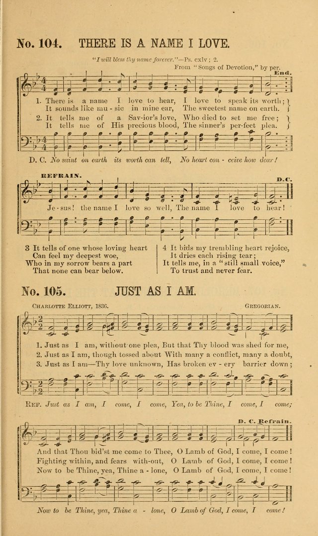 Gospel Music : A Choice Collection of Hymns and Melodies New and Old for Gospel, Revival, Prayer and Social Meetings, Family Worship, etc.  page 93