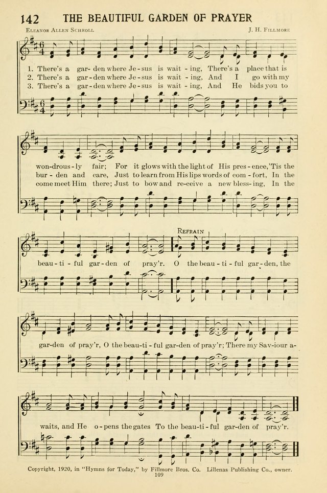 Gospel Melodies and Evangelistic Hymns page 109