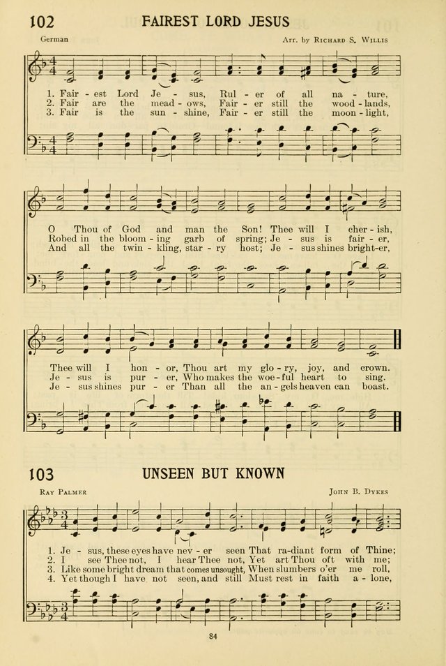 Gospel Melodies and Evangelistic Hymns page 84