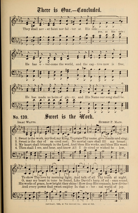 Gospel Melodies New and Old: For use in the Universalist Church page 123