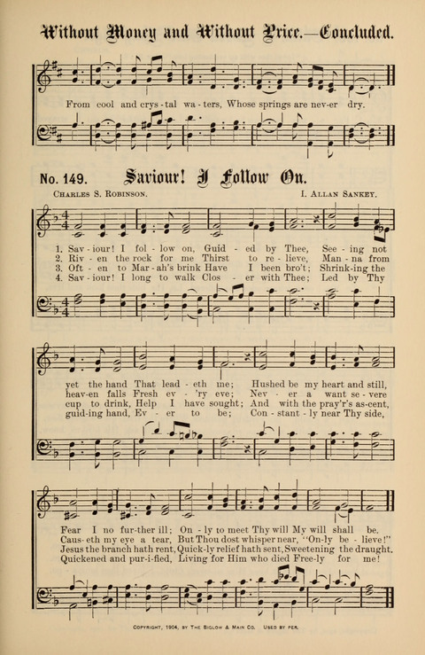 Gospel Melodies New and Old: For use in the Universalist Church page 133