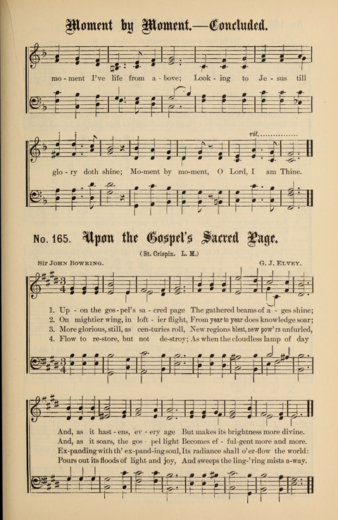 Gospel Melodies New and Old: For use in the Universalist Church page 149