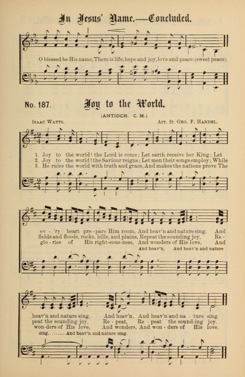 Gospel Melodies New and Old: For use in the Universalist Church page 171