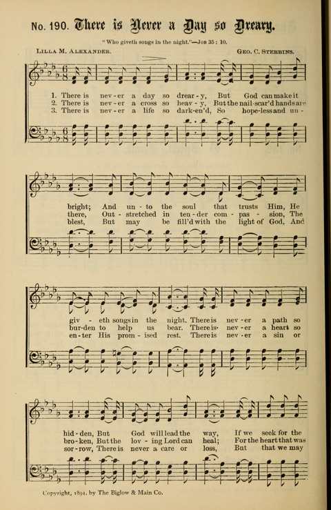 Gospel Melodies New and Old: For use in the Universalist Church page 174