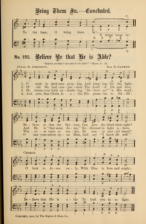 Gospel Melodies New and Old: For use in the Universalist Church page 179
