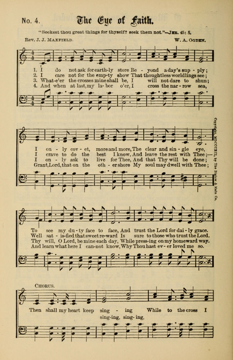Gospel Melodies New and Old: For use in the Universalist Church page 4