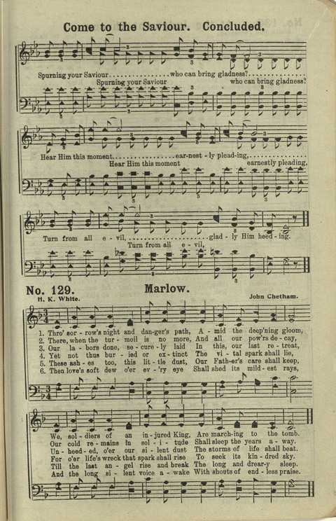 Glad News No. 2: a collection of Sacred Songs, Both New and Old page 137
