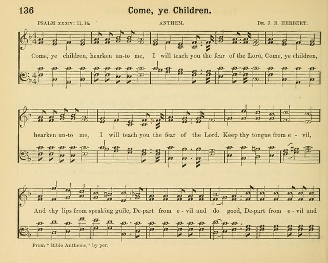 Glory and Praise: a collection of beautiful Sunday-school songs selected chiefly from The children