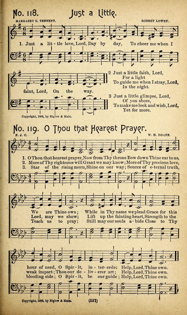 The Glad Refrain for the Sunday School: a new collection of songs for worship page 113