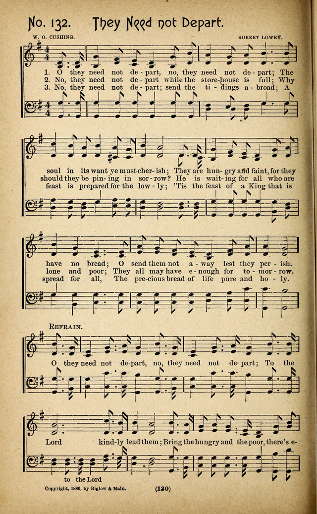 The Glad Refrain for the Sunday School: a new collection of songs for worship page 126