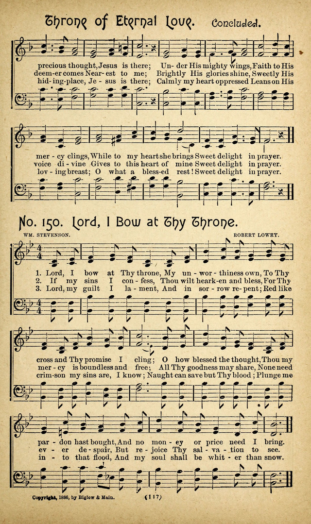 The Glad Refrain for the Sunday School: a new collection of songs for worship page 143