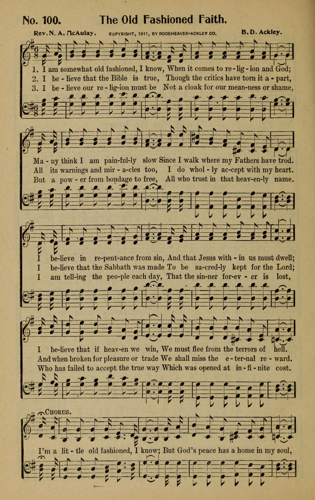 Great Revival Hymns page 100