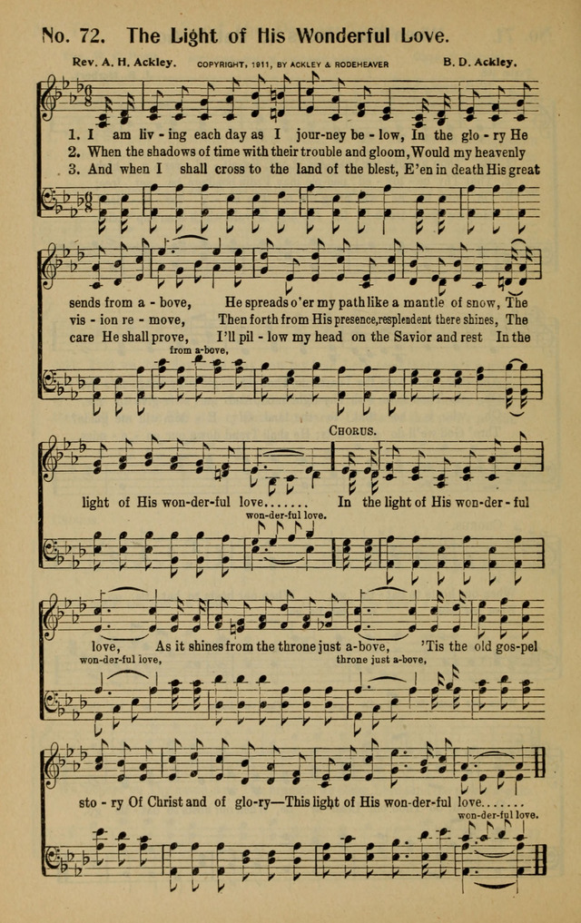 Great Revival Hymns page 72
