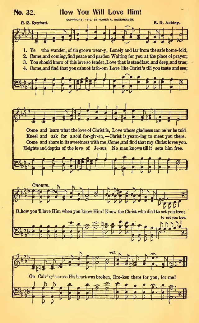 Great Revival Hymns No. 2 page 32