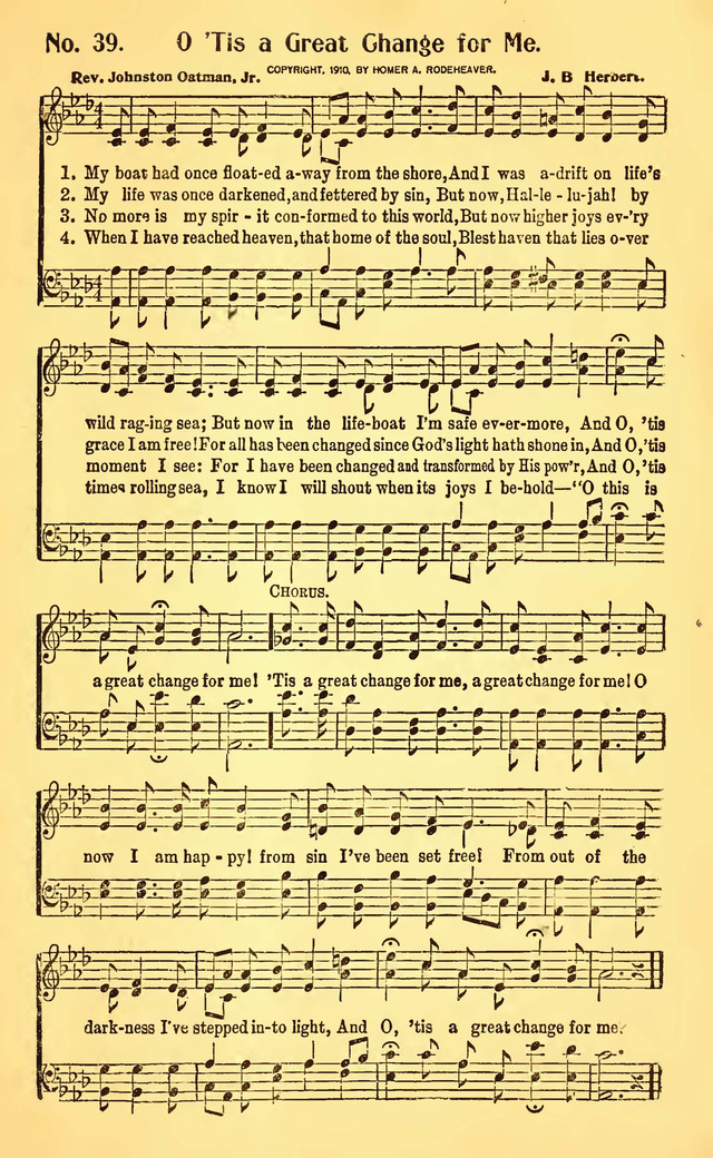 Great Revival Hymns No. 2 page 39