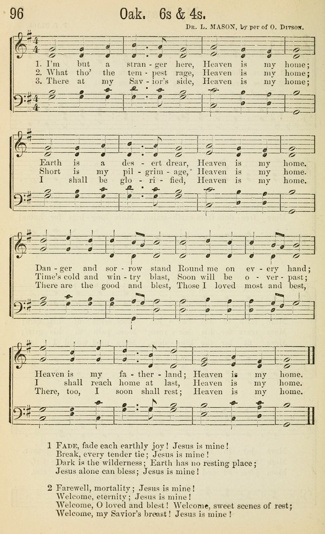 Gospel Songs: a choice collection of hymns and tune, new and old, for gospel meetings, prayer meetings, Sunday schools, etc. page 101