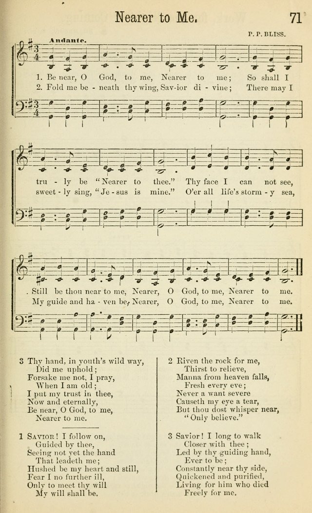 Gospel Songs: a choice collection of hymns and tune, new and old, for gospel meetings, prayer meetings, Sunday schools, etc. page 76
