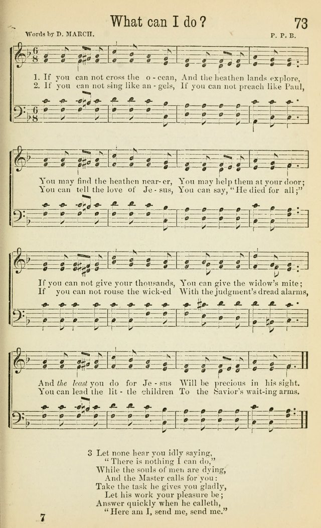 Gospel Songs: a choice collection of hymns and tune, new and old, for gospel meetings, prayer meetings, Sunday schools, etc. page 78