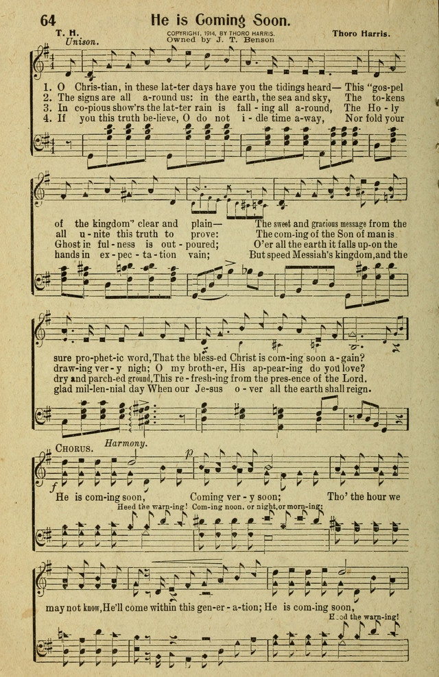 Glory Songs page 64