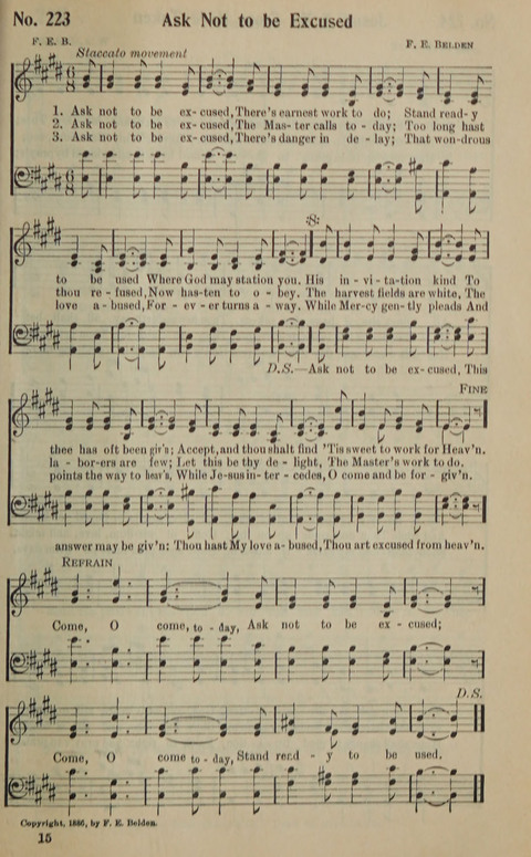 The Gospel in Song: as used in the Anderson Gospel Crusades page 227