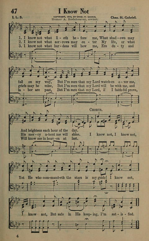 The Gospel in Song: as used in the Anderson Gospel Crusades page 51