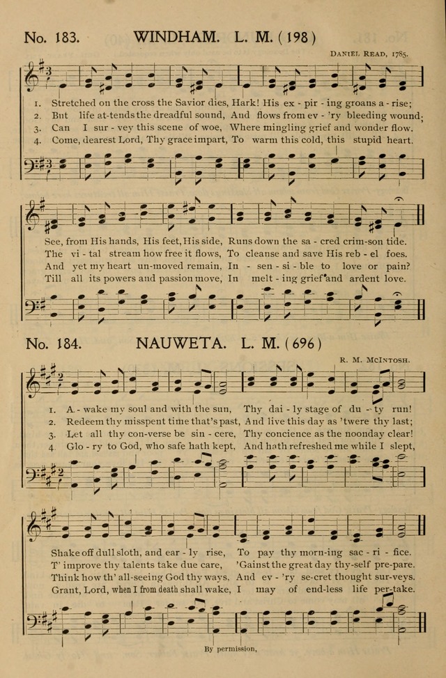 Gospel Songs and Hymns No. 1: for the sunday school, prayer meeting, social meeting, general song service page 176