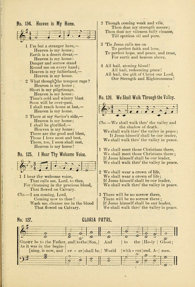 The Gospel in Song: combining "Sing the Gospel", "Echoes of Eden", and Other Selected Songs and Solos for the Sunday school page 111