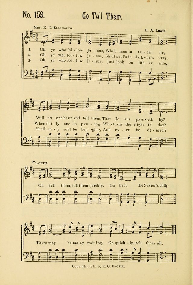 The Gospel in Song: combining "Sing the Gospel", "Echoes of Eden", and Other Selected Songs and Solos for the Sunday school page 138