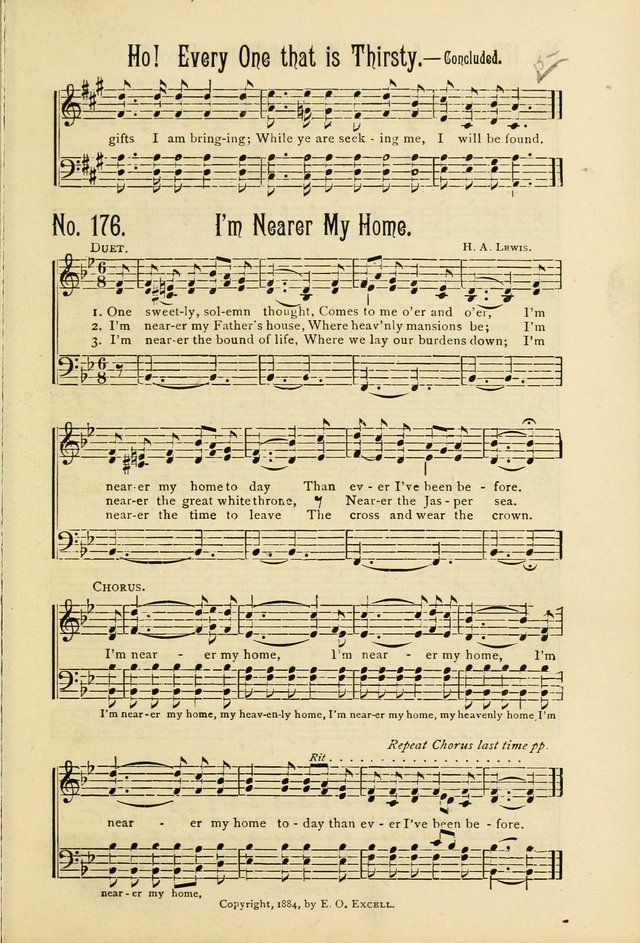 The Gospel in Song: combining "Sing the Gospel", "Echoes of Eden", and Other Selected Songs and Solos for the Sunday school page 155