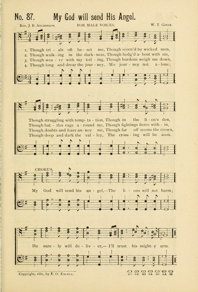 The Gospel in Song: combining "Sing the Gospel", "Echoes of Eden", and Other Selected Songs and Solos for the Sunday school page 87