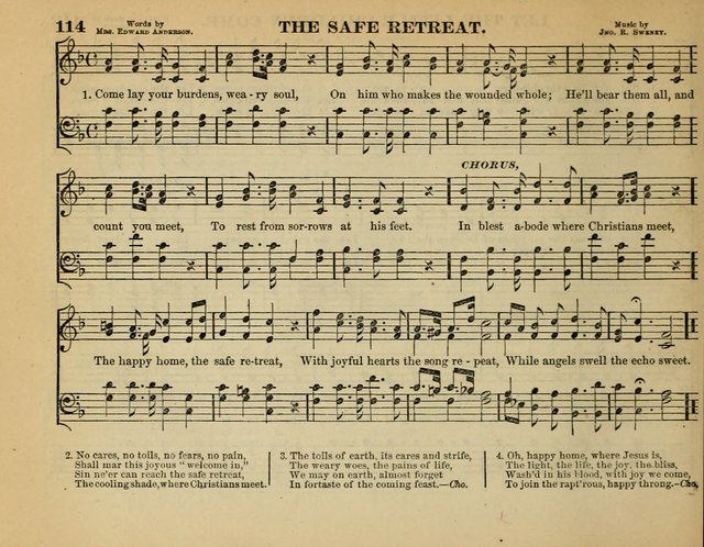 The Guiding Star for Sunday Schools: a new collection of Sunday school songs, together with a great variety of anniversary pieces written expressly for this worke page 116