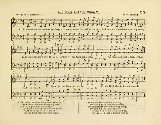 Golden Songs: for the Sabbath School, Sanctuary and Social Worship page 55