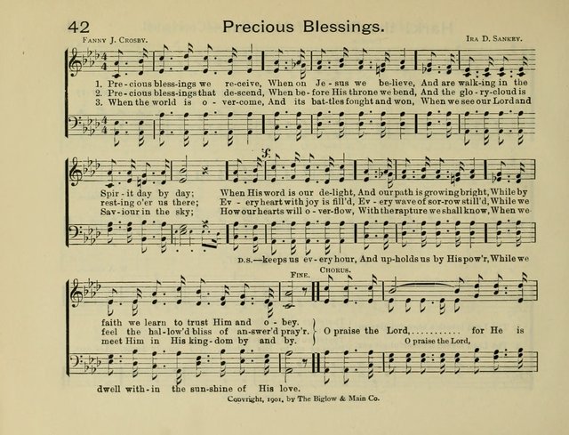 Gems of Song: for the Sunday School page 47