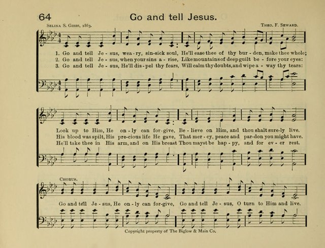 Gems of Song: for the Sunday School page 69